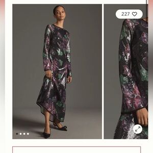 Anthropology Sequin dress